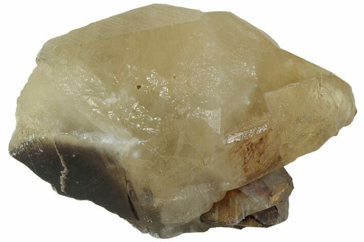 Yellow, Calcite Crystal - Morocco #223336